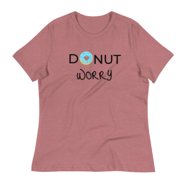 Damen-T-Shirt “Donut worry”