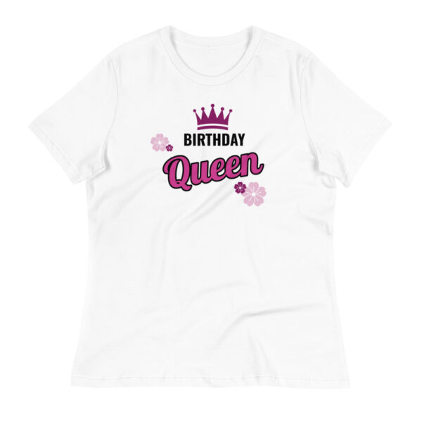 Damen-T-Shirt “Birthday Queen”