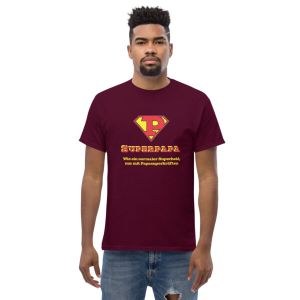 Herren-T-Shirt – Superpapa