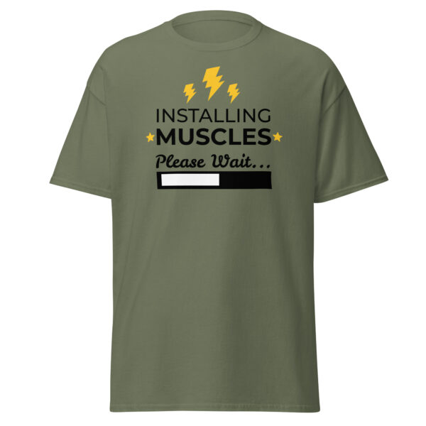 Herren-T-Shirt – Installing Muscles