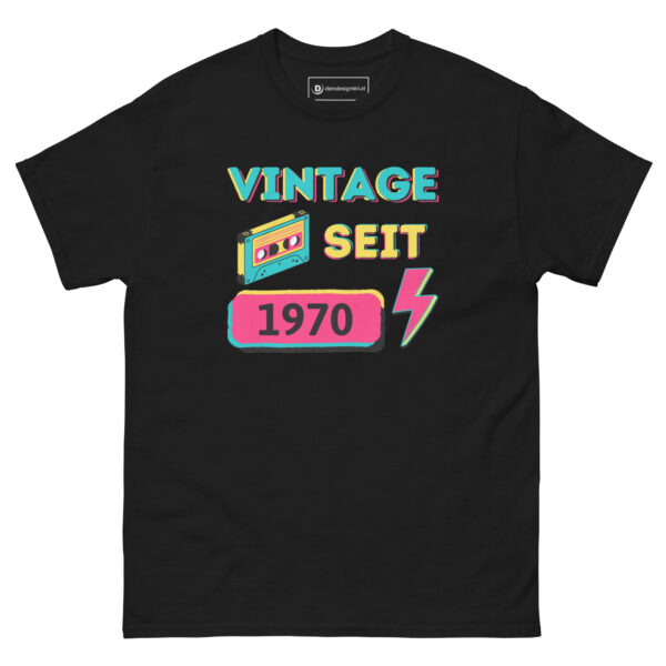 Herren-Shirt – mit Wunschtext Jahreszahl / Datum
