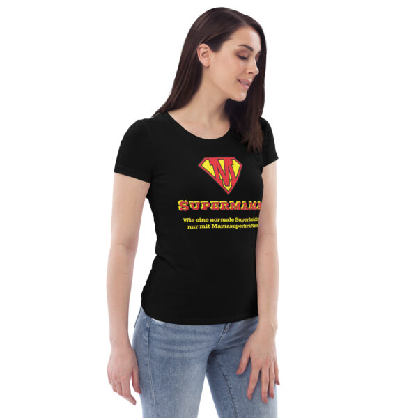 Enganliegendes T-Shirt für Damen – Supermama